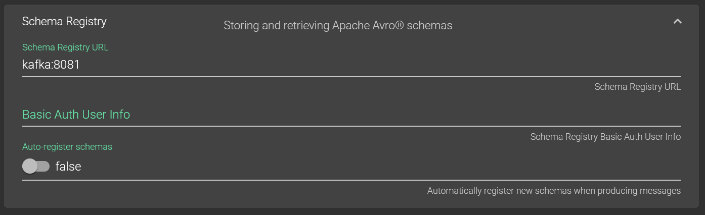 Kafka Magic: Schema Registry info